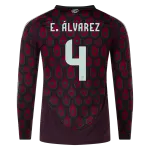 Edson Álvarez Mexico 24/25 Long Sleeve Home Jersey