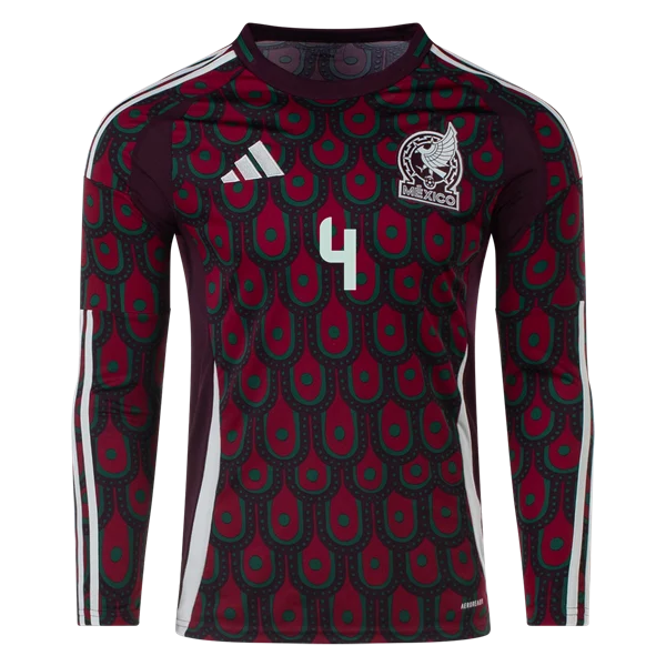 Edson Álvarez Mexico 24/25 Long Sleeve Home Jersey