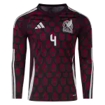 Edson Álvarez Mexico 24/25 Long Sleeve Home Jersey