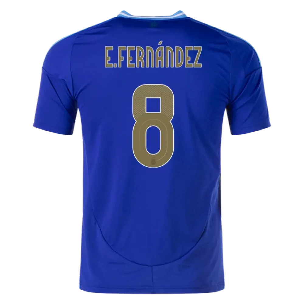 Enzo Fernández Argentina 24/25 Away Jersey