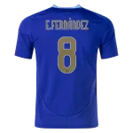 Enzo Fernández Argentina 24/25 Away Jersey