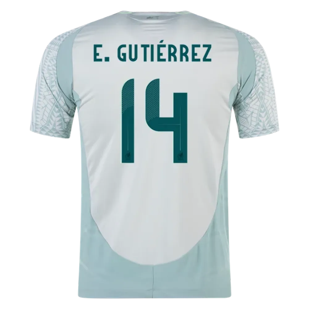 Erick Gutiérrez Mexico 24/25 Away Jersey