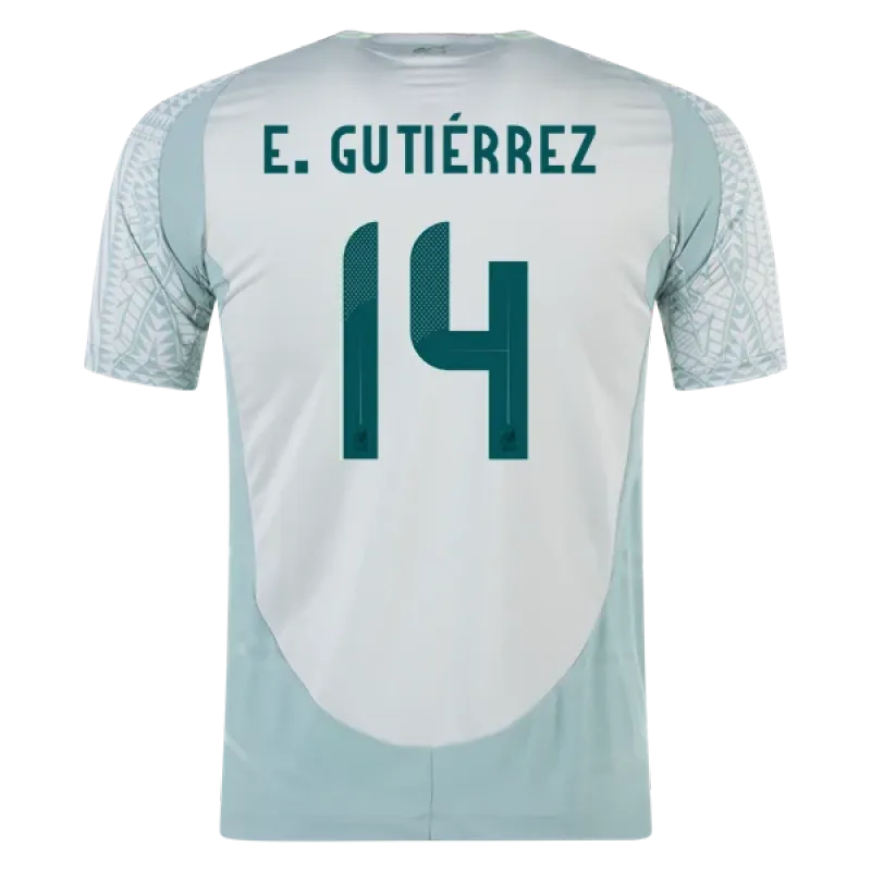 Erick Gutiérrez Mexico 24/25 Away Jersey