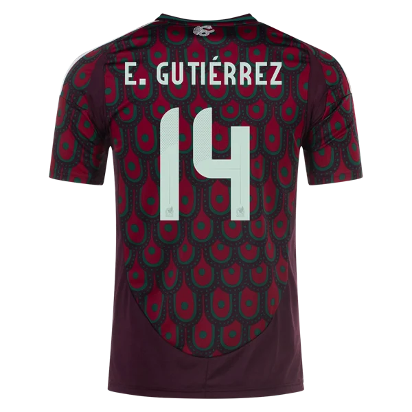Erick Gutiérrez Mexico 24/25 Home Jersey