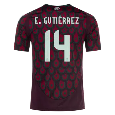 Erick Gutiérrez Mexico 24/25 Home Jersey 01