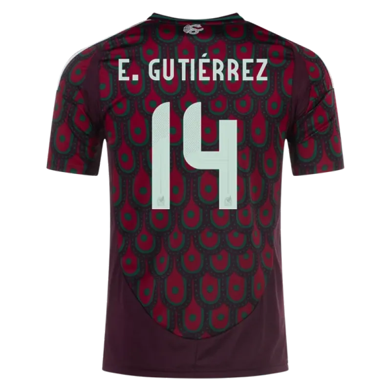 Erick Gutiérrez Mexico 24/25 Home Jersey