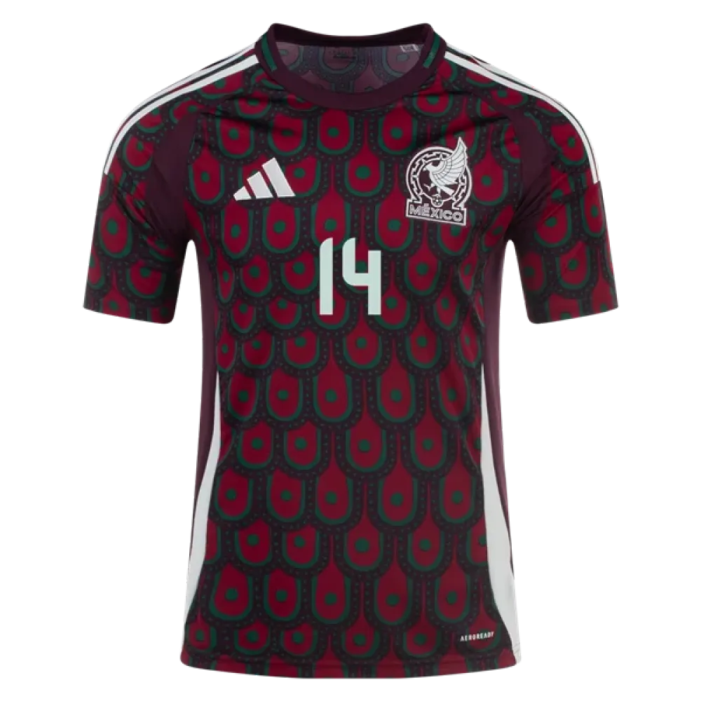Erick Gutiérrez Mexico 24/25 Home Jersey