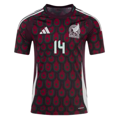 Erick Gutiérrez Mexico 24/25 Home Jersey 02