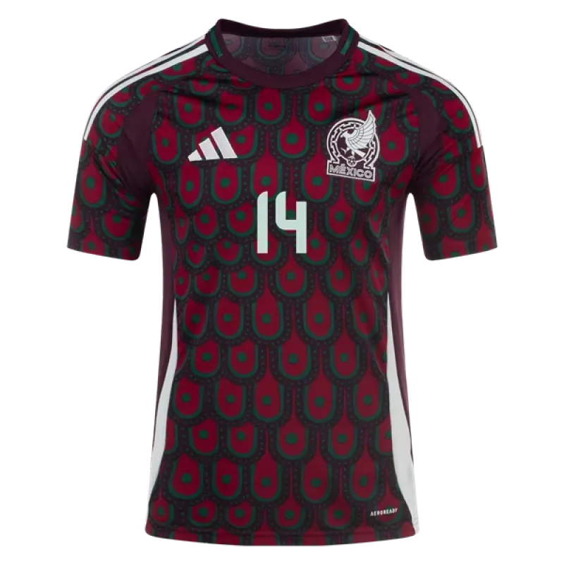 Erick Gutiérrez Mexico 24/25 Home Jersey