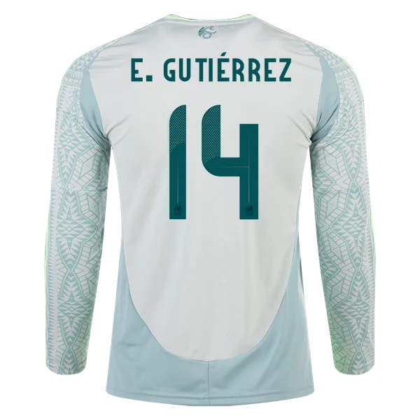 Erick Gutiérrez Mexico 24/25 Long Sleeve Away Jersey