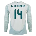 Erick Gutiérrez Mexico 24/25 Long Sleeve Away Jersey