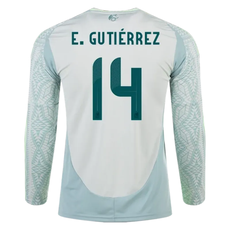Erick Gutiérrez Mexico 24/25 Long Sleeve Away Jersey