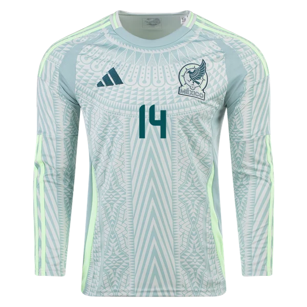 Erick Gutiérrez Mexico 24/25 Long Sleeve Away Jersey