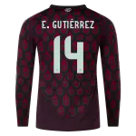 Erick Gutiérrez Mexico 24/25 Long Sleeve Home Jersey