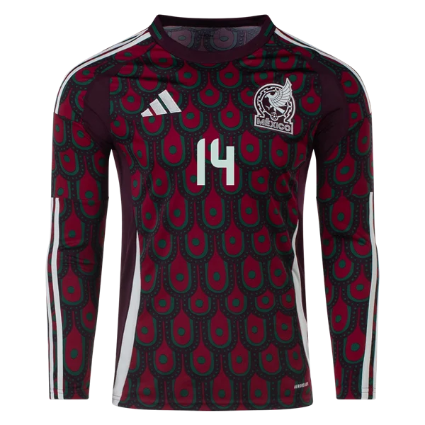 Erick Gutiérrez Mexico 24/25 Long Sleeve Home Jersey
