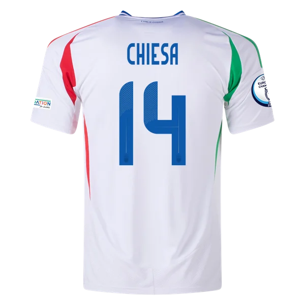 Federico Chiesa Italy 24/25 Away Jersey