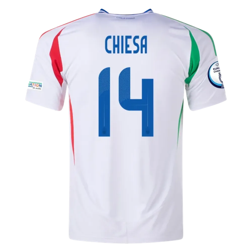 Federico Chiesa Italy 24/25 Away Jersey