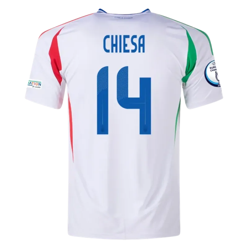 Federico Chiesa Italy 24/25 Away Jersey