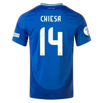 Federico Chiesa Italy 24/25 Home Jersey 01