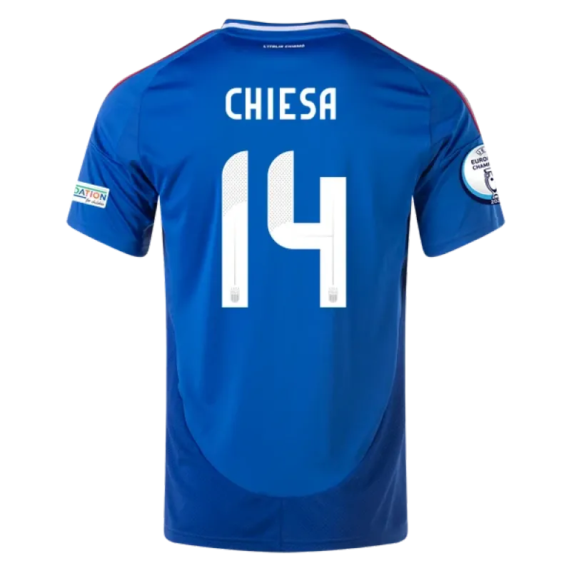 Federico Chiesa Italy 24/25 Home Jersey
