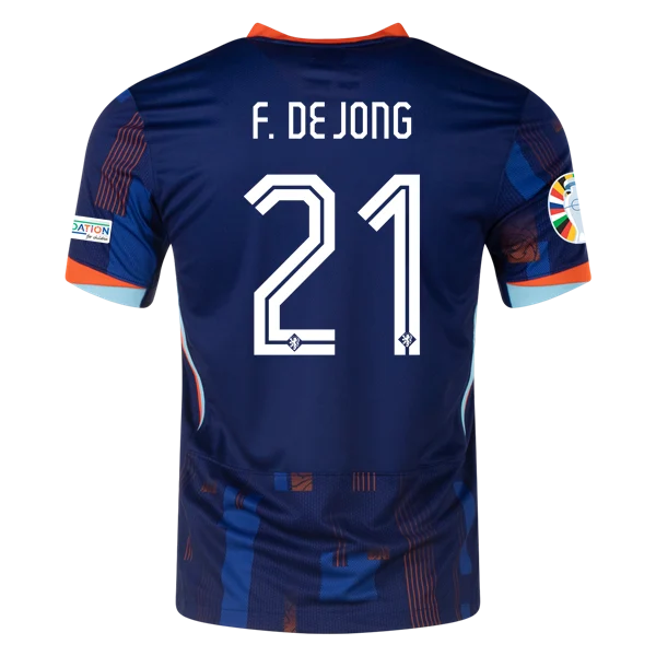 Frenkie de Jong Netherlands 24/25 Away Jersey