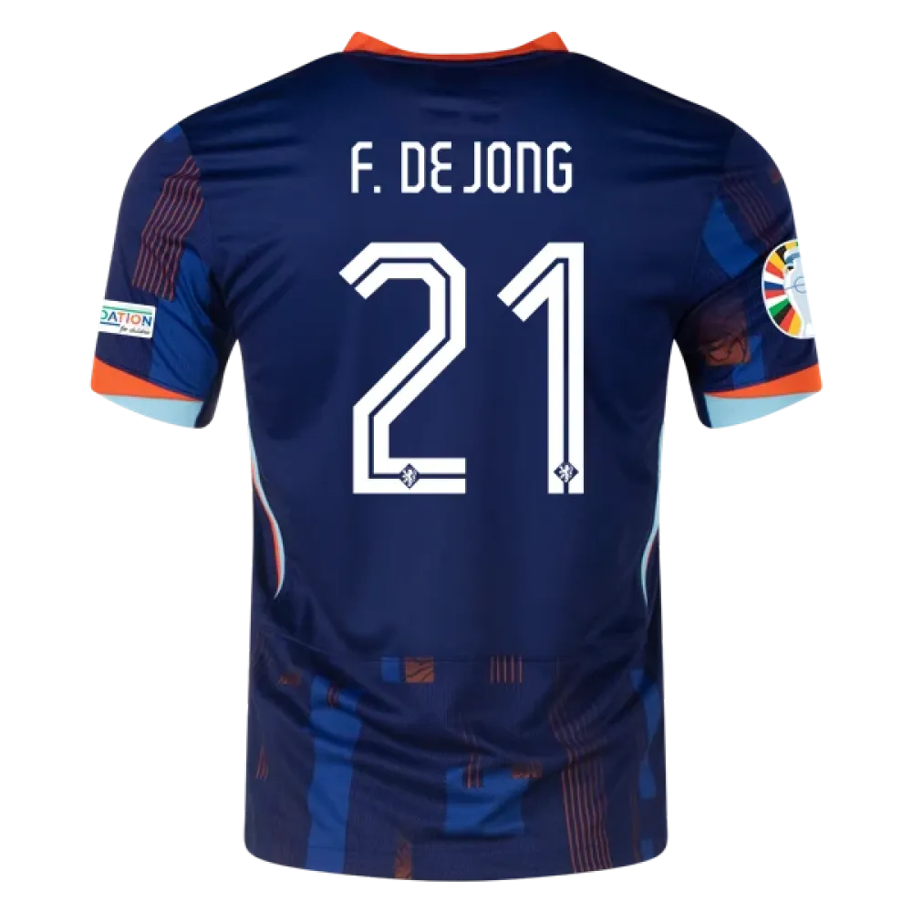 Frenkie de Jong Netherlands 24/25 Away Jersey