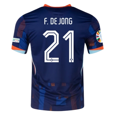 Frenkie de Jong Netherlands 24/25 Away Jersey 01