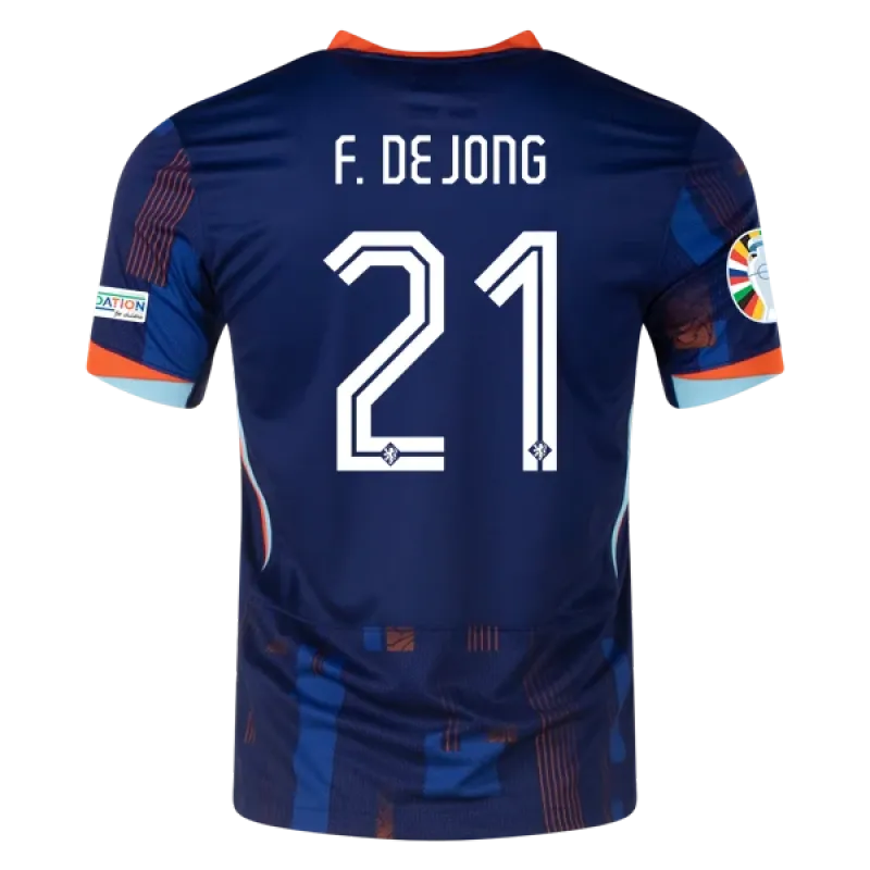 Frenkie de Jong Netherlands 24/25 Away Jersey