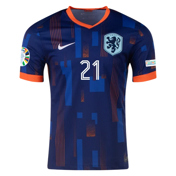 Frenkie de Jong Netherlands 24/25 Away Jersey
