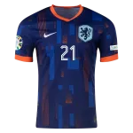 Frenkie de Jong Netherlands 24/25 Away Jersey