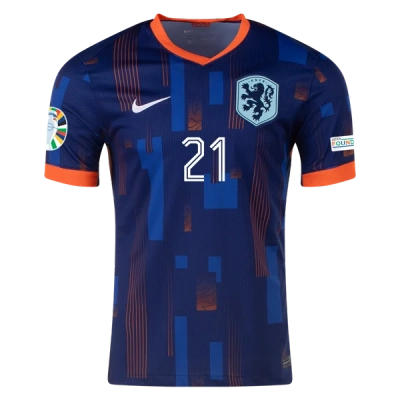 Frenkie de Jong Netherlands 24/25 Away Jersey 02