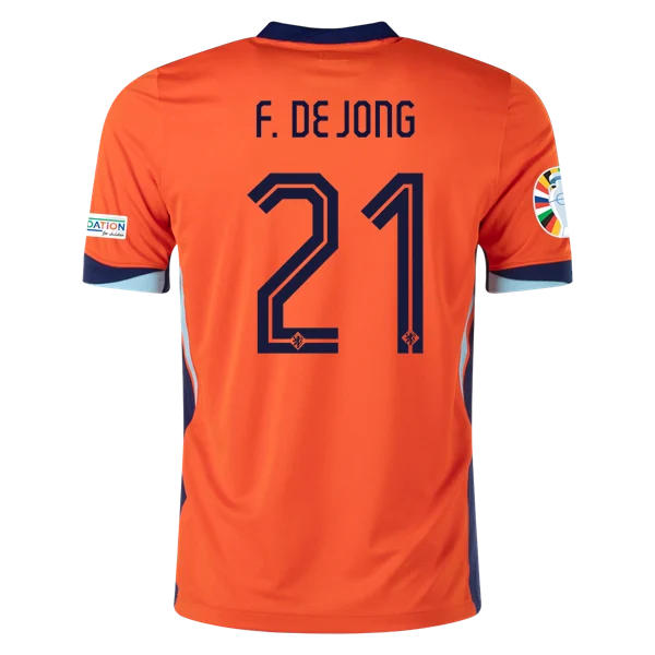 Frenkie de Jong Netherlands 24/25 Home Jersey