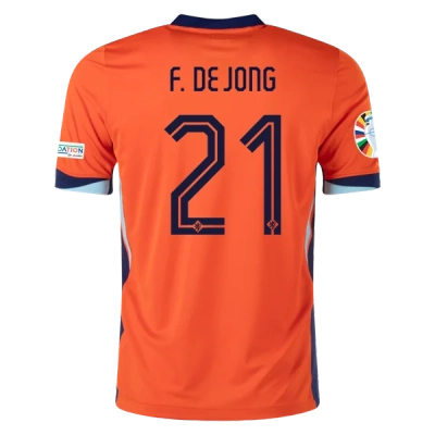 Frenkie de Jong Netherlands 24/25 Home Jersey 01