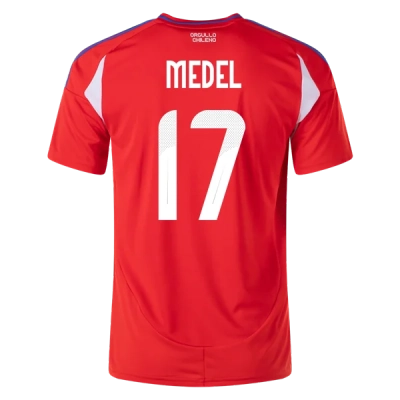 Gary Medel Chile 24/25 Home Jersey 01