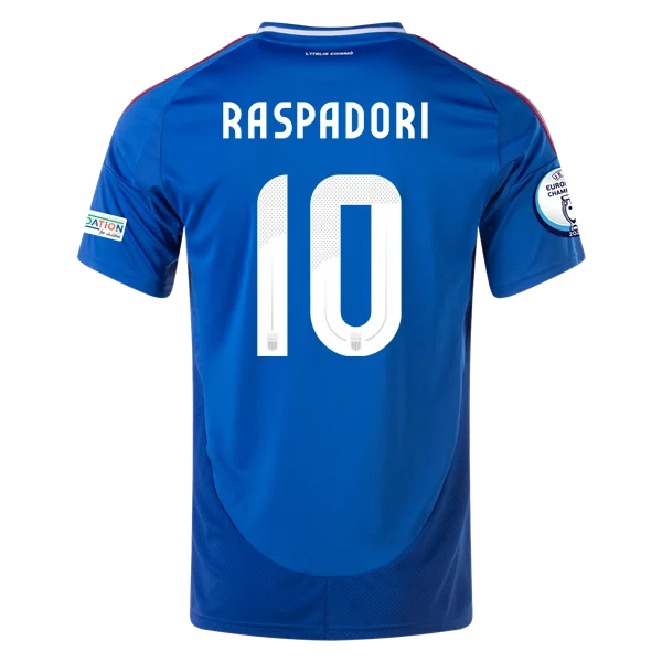 Giacomo Raspadori Italy 24/25 Home Jersey