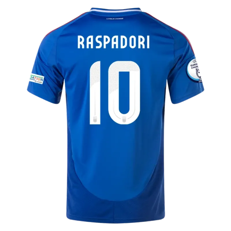 Giacomo Raspadori Italy 24/25 Home Jersey