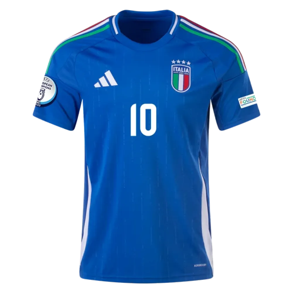 Giacomo Raspadori Italy 24/25 Home Jersey