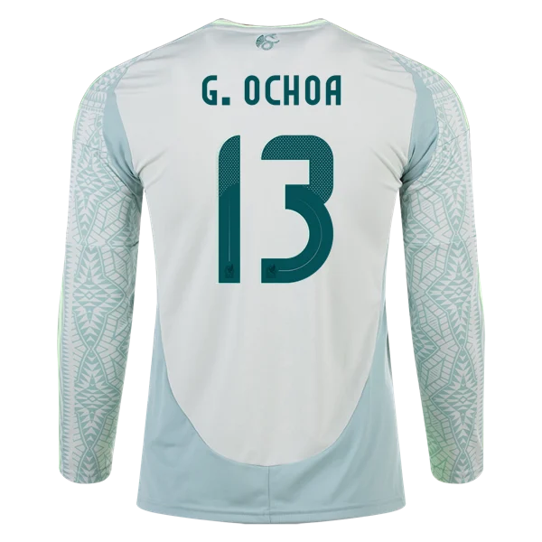 Guillermo Ochoa Mexico 24/25 Long Sleeve Away Jersey