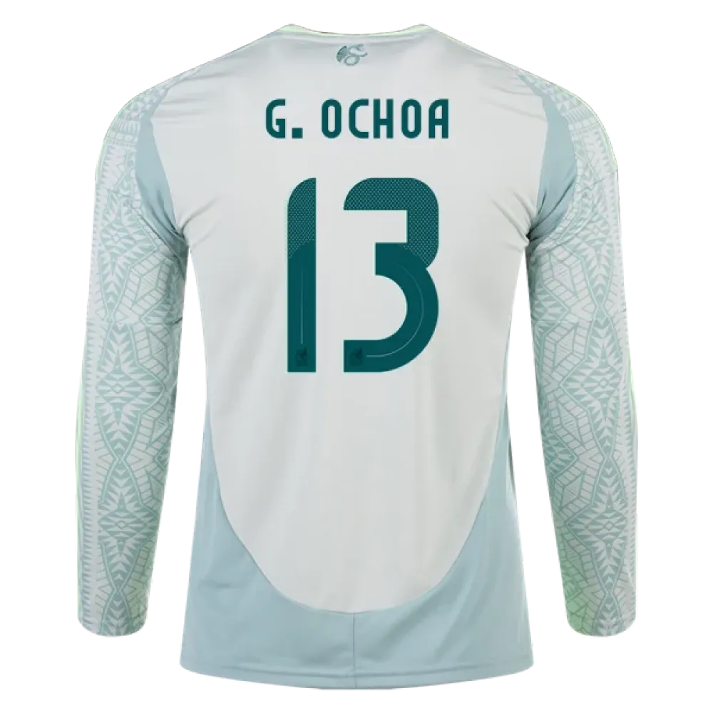 Guillermo Ochoa Mexico 24/25 Long Sleeve Away Jersey