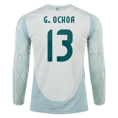 Guillermo Ochoa Mexico 24/25 Long Sleeve Away Jersey 01