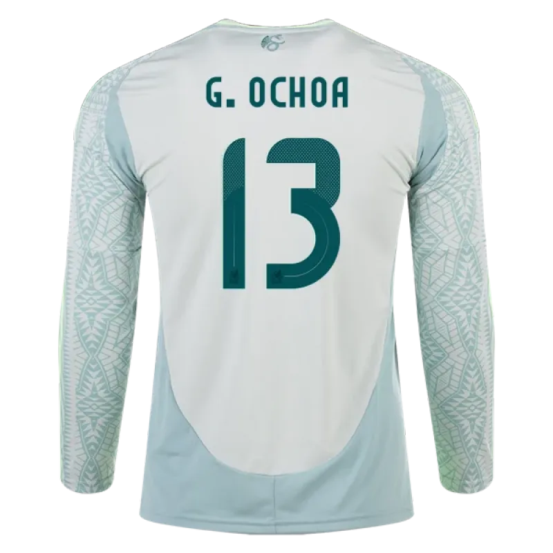 Guillermo Ochoa Mexico 24/25 Long Sleeve Away Jersey