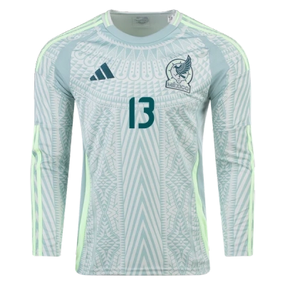 Guillermo Ochoa Mexico 24/25 Long Sleeve Away Jersey 02