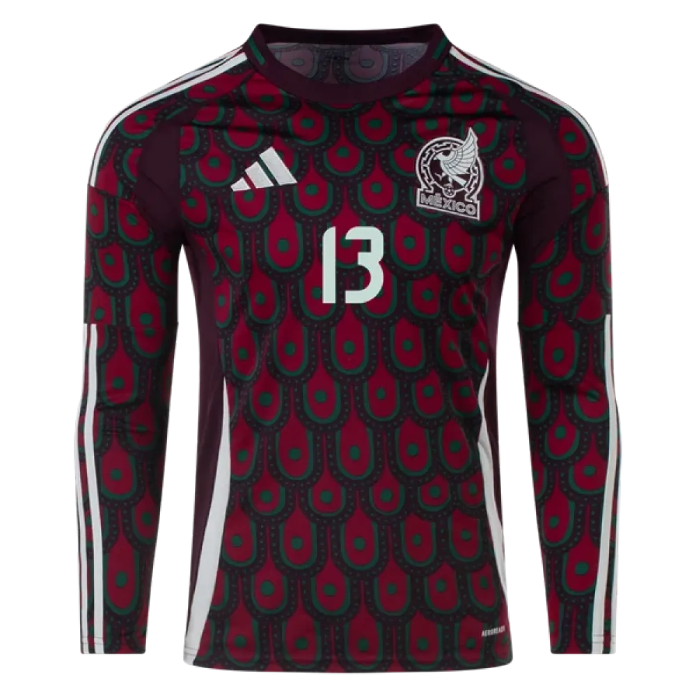 Guillermo Ochoa Mexico 24/25 Long Sleeve Home Jersey