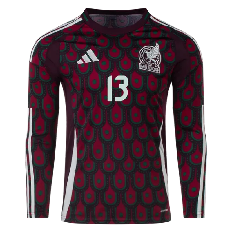 Guillermo Ochoa Mexico 24/25 Long Sleeve Home Jersey