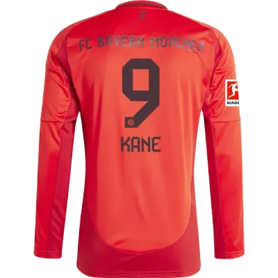 Harry Kane Bayern Munich 24/25 Long Sleeve Home Jersey 01