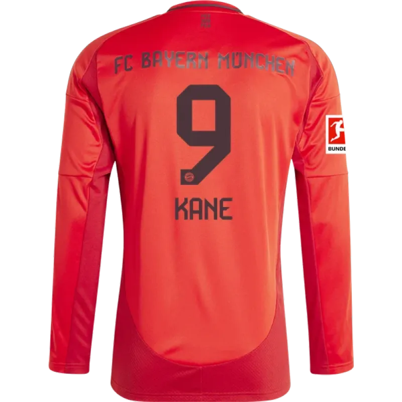 Harry Kane Bayern Munich 24/25 Long Sleeve Home Jersey