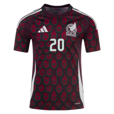 Henry Martín Mexico 24/25 Home Jersey 02