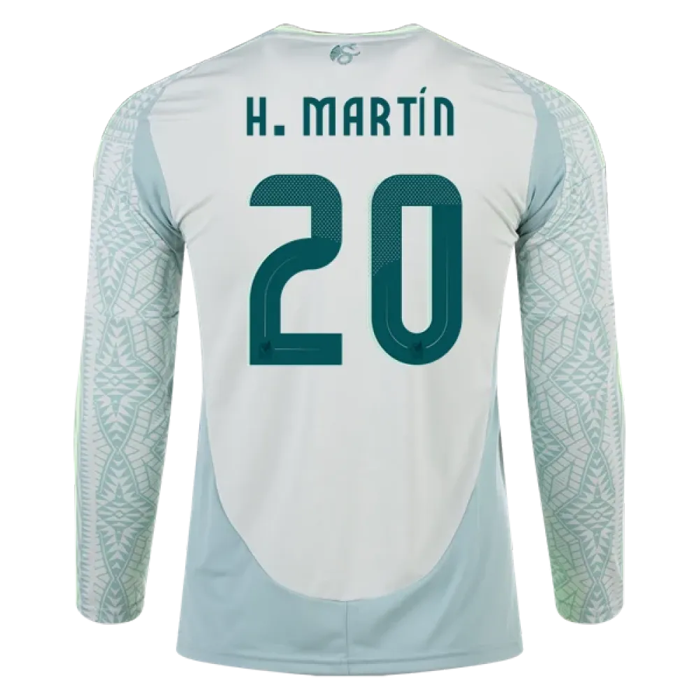 Henry Martín Mexico 24/25 Long Sleeve Away Jersey