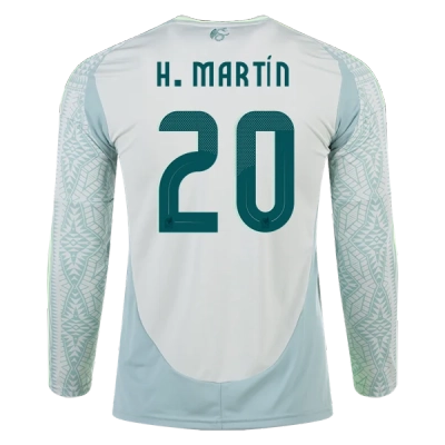 Henry Martín Mexico 24/25 Long Sleeve Away Jersey 01