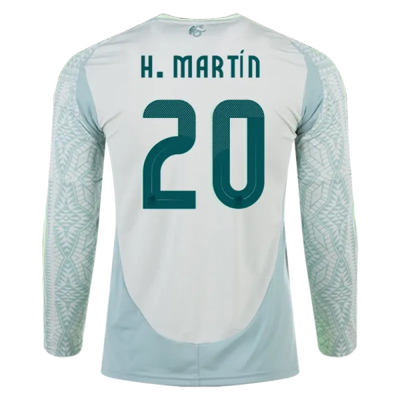 Henry Martín Mexico 24/25 Long Sleeve Away Jersey